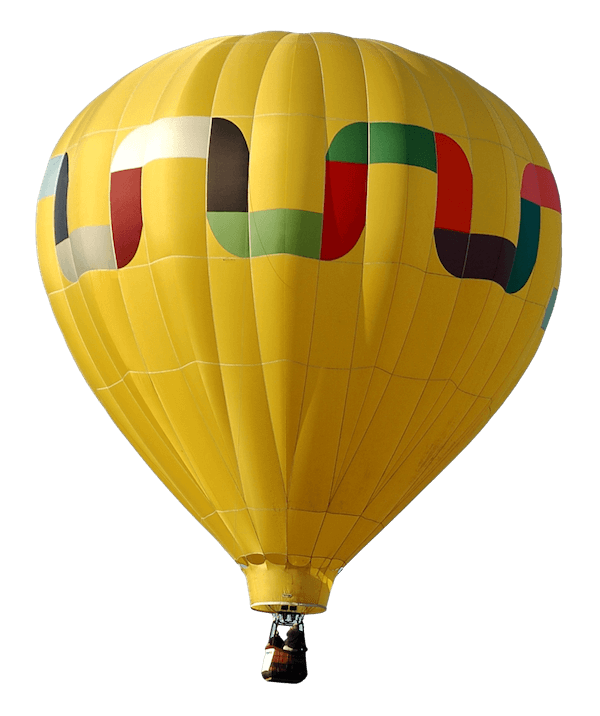 yellow-hot-air-balloon